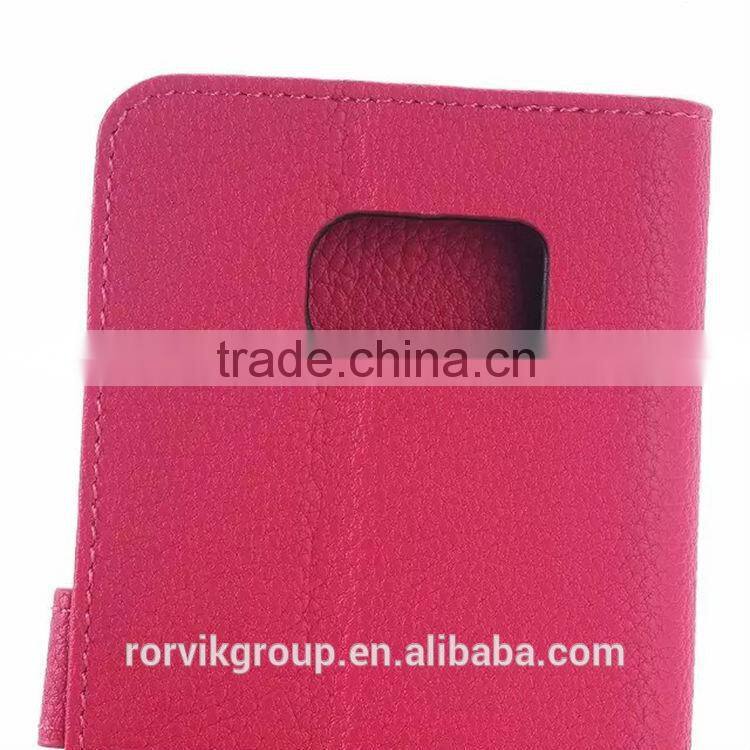 for samsung galaxy s6 case with card slot book ID wallet flip leather case cover, wallet case for samsung galaxy s6