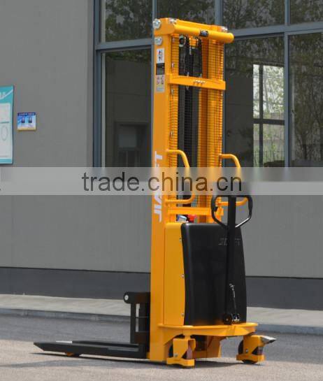 Semi-electric hydraulic stacker-- Semi-power forklift stacker-- Electrical lifting and muanl push ---SPN15 series