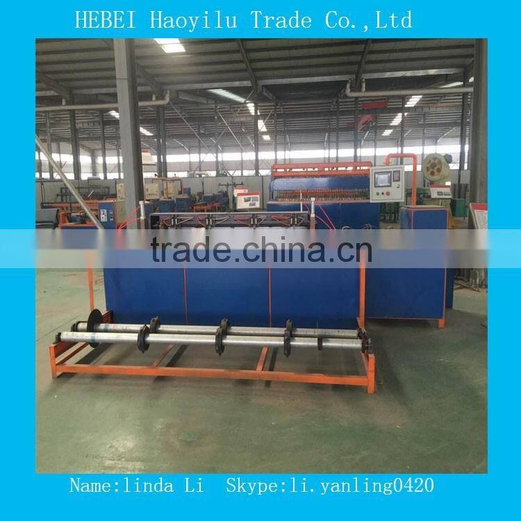 Double Wire PLC Control Chain Link Fence Machine