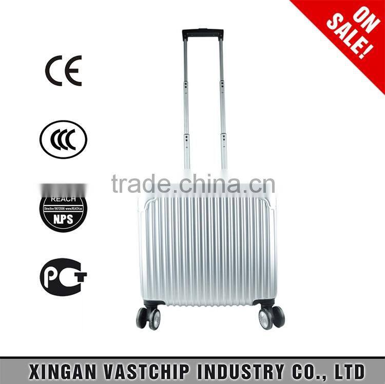 Boarding luggage, High Quality Fashion 16" PC hard Trolley Luggage