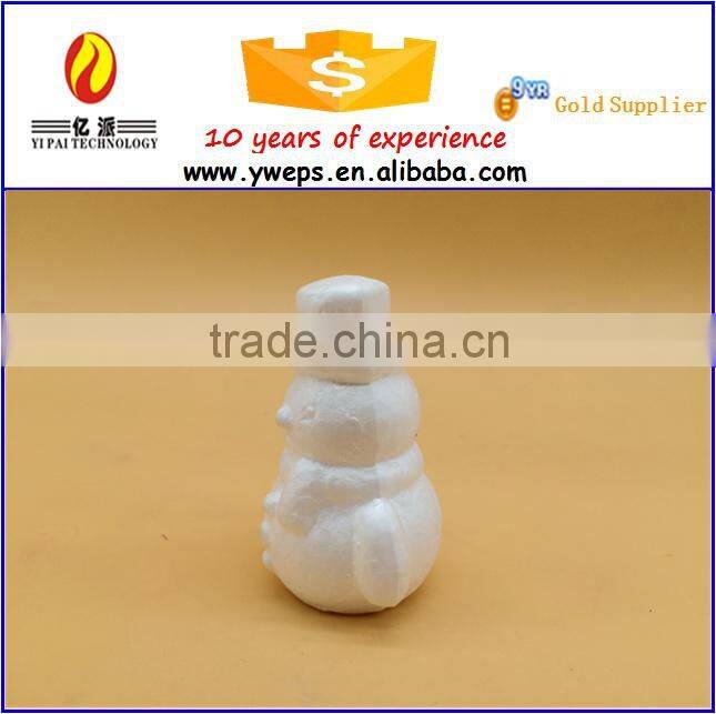 Mini plastic snowman for kids diy/snowman craft