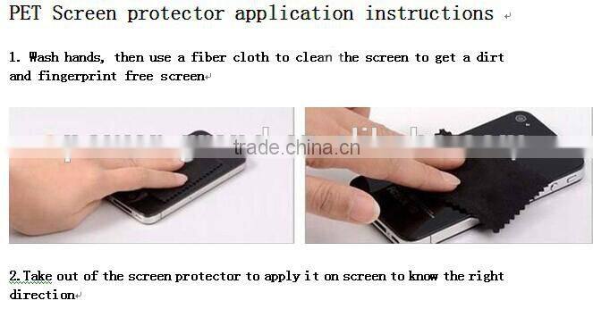 PET super clear Screen protector for Sony Xperia Z4