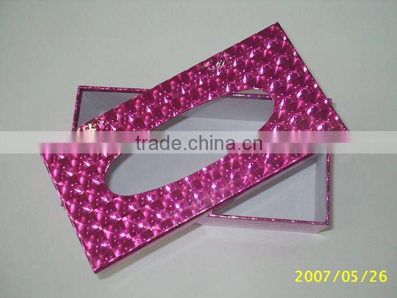 Customized Fresnel lens tissue box