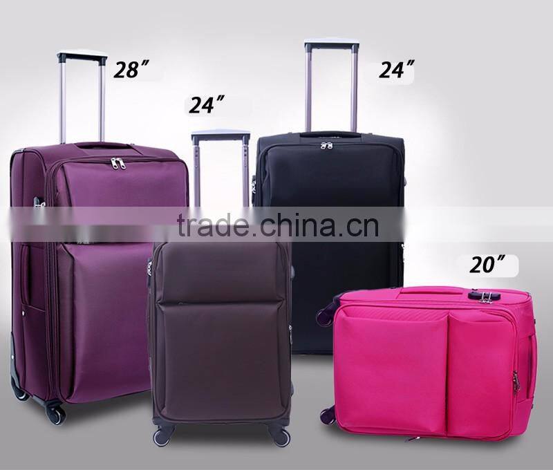 Packaging & Shipping Wholesale Oxford Fabric Material Soft Luggage And Trolley Case Waterproof Travle Luggage