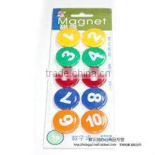transparent round plastic magnets