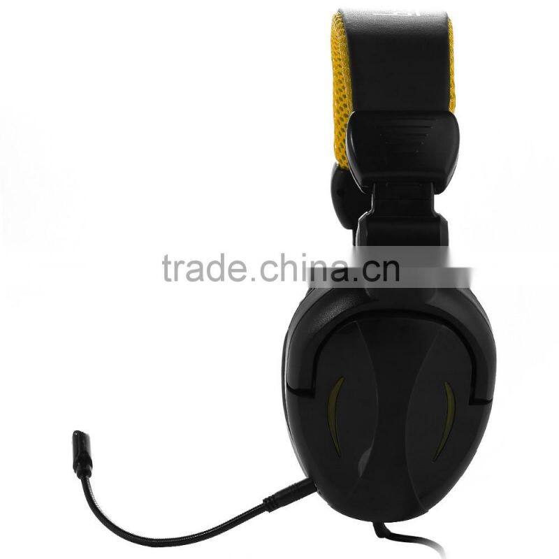 Noise cancellation headband gaming headset with removable mic for Playstation 4 PS4 XBOX one PC tablet