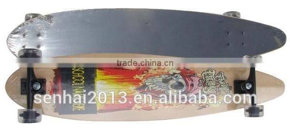 SENHAI good longboard maple wood skateboard