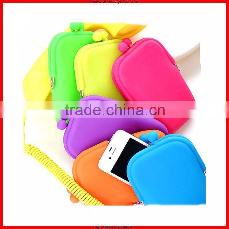 silicone magic wallet with key purse,smart wallet
