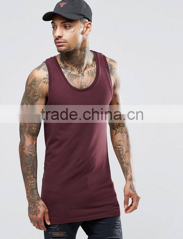 Fashion Mens Stringer Gym Fitness Muscle Tank Top Wholesale