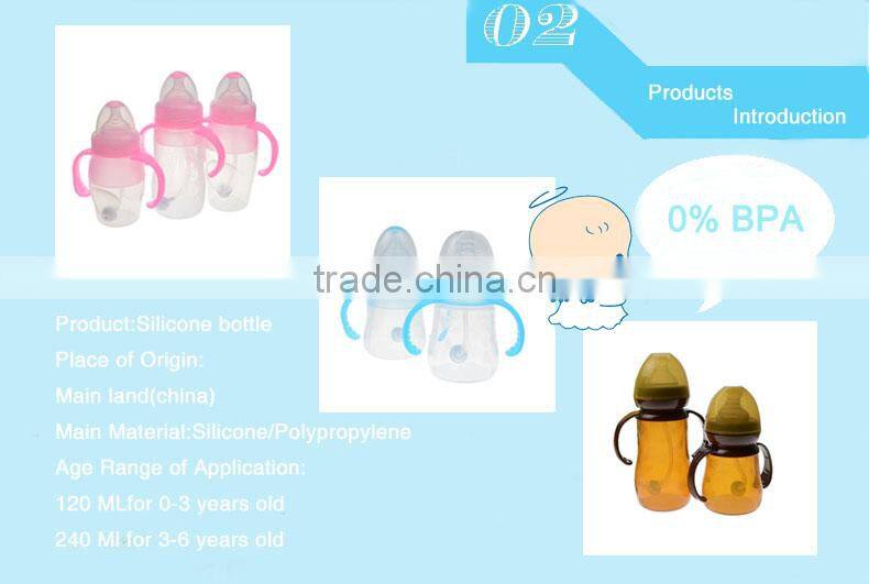 silicone material custom baby bottle nipple