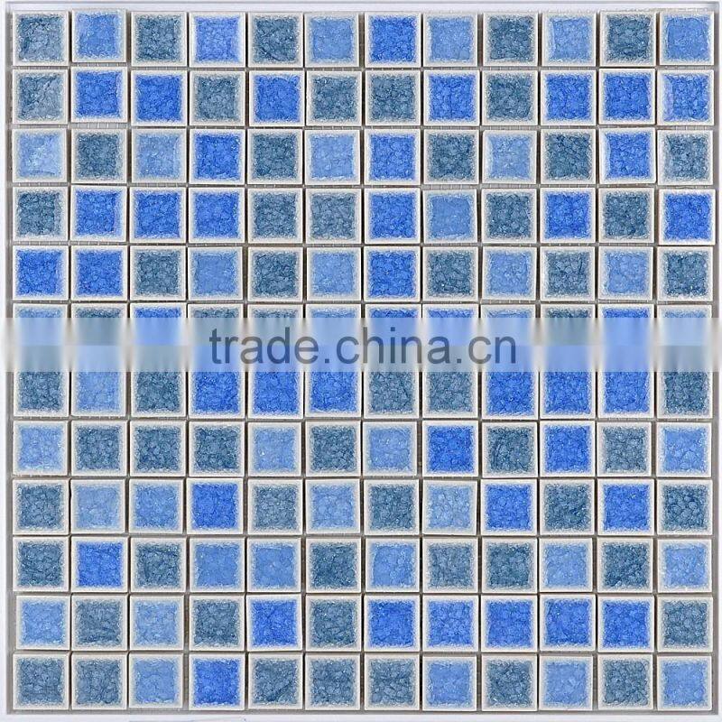 New Design Ice Crack MultiColor Ceramic Mosaic Tile