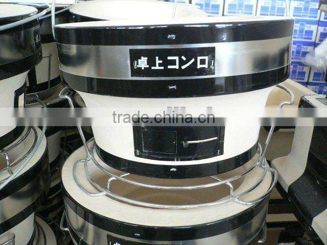 Outdoor portable charcoal grill oven barbecue stove