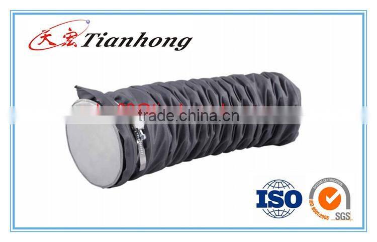 single side aluminum and plastic composite white PVC tape for flexible duct discount AL foil product in tianhong