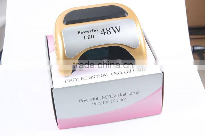 Powerful 48W full led nail lamp for beauty nail curing dryer CCFL LED Nail Lamp