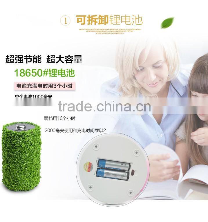 2017 hot sale new style rechargeable lithium battery led table lamp