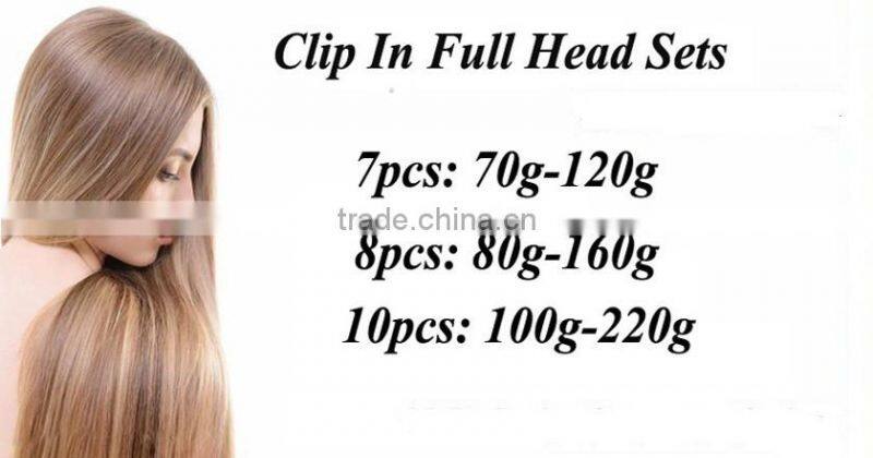 Qingdao hair extensions vendor offer good quality hair extension human clip