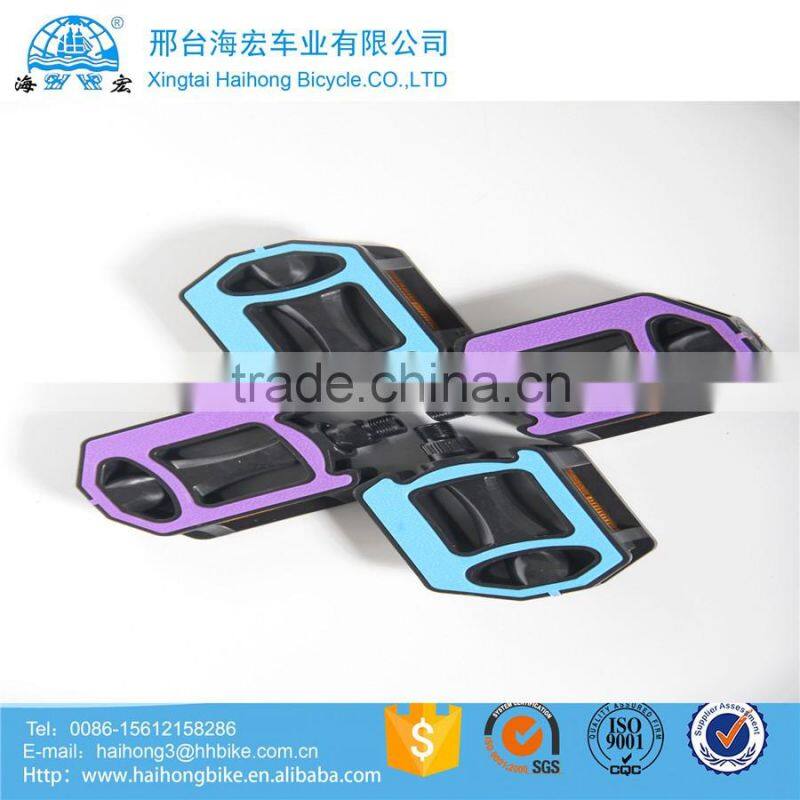 Black plastic MTB bicycle pedal /road bicycle pedal / bicycle parts