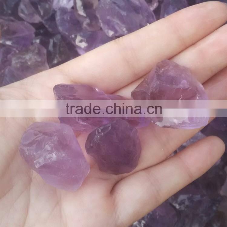 Amethyst rough gem stones