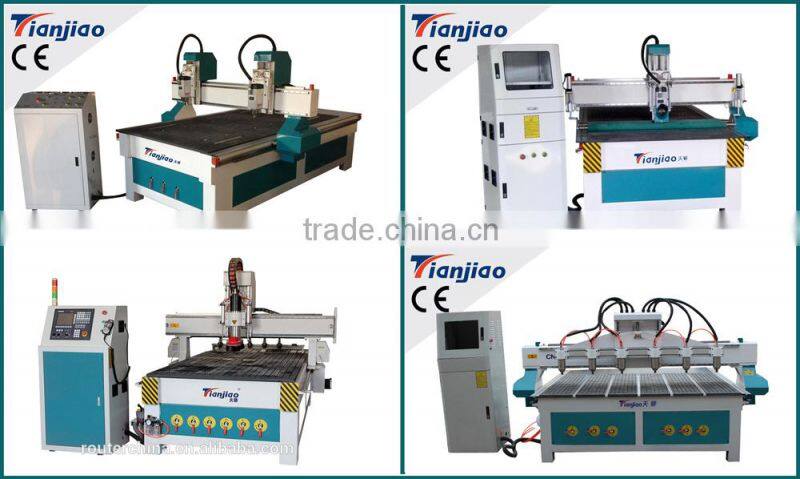 cnc woodworking engraving machine with Japan Yaskawa servo motor