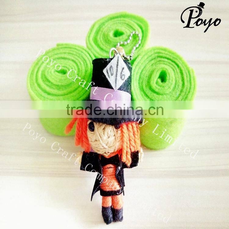 magic wish handmade magician keychain