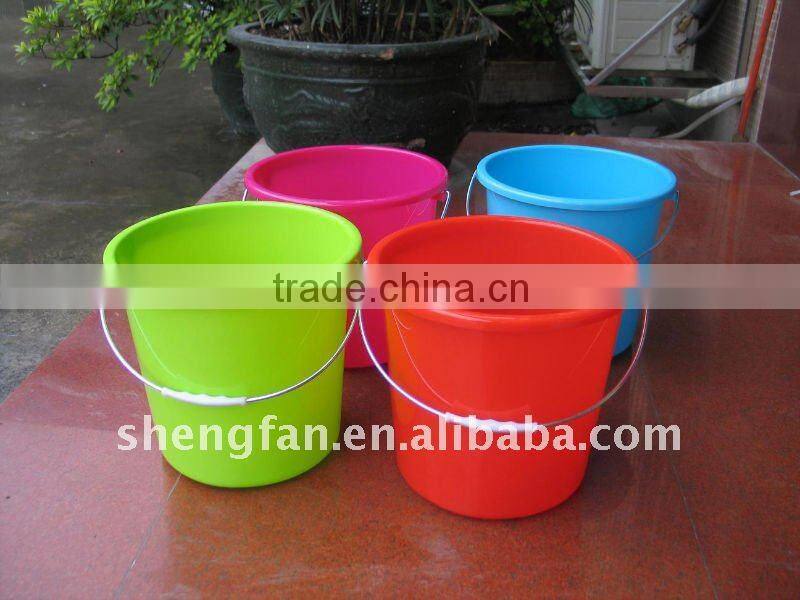 5L-29L plastic ice bucket with lids and handle