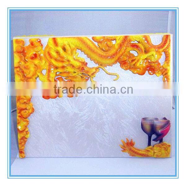 Resin Carving Paper Decorating Wedding Invitations