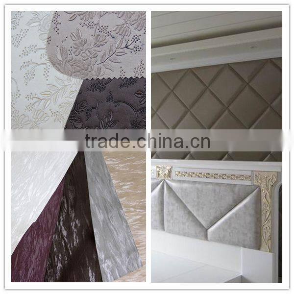 2014 new design PVC leather for handbag sofa and chair usage