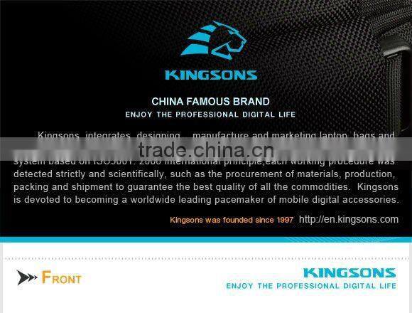 2012 New arrival Kingsons Tablet PC case/laptop stand bag KS6113L