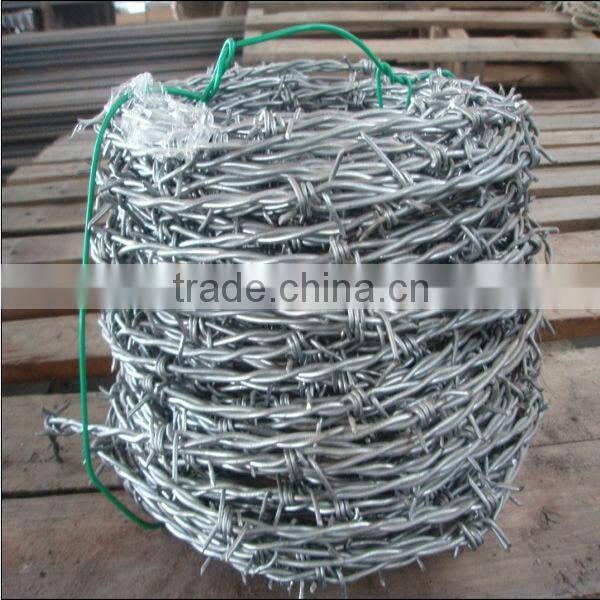 Double Stranded and Single Stranded Galvanized Barbed Wire