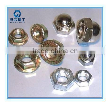 China Hexagon nuts with flange