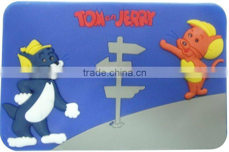 Silicone non-slip mat phone holder key holder for car