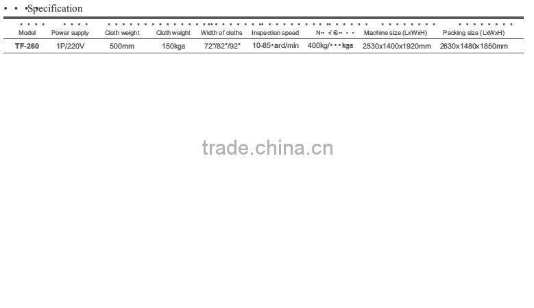 Fully Automatic Edge Alignment Cloth Inspection Machine