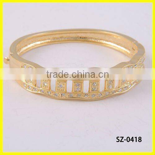 new design metal bangle women bracelet dubai gold jewelry bracelet