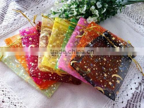 In Stock Mixed Color Wedding Favour Wholesale Gift Organza Bags Pouch