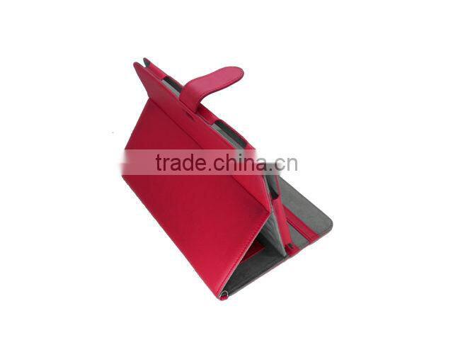 For Samsung Galaxy Tab 10.1 P7510 leather case stand red