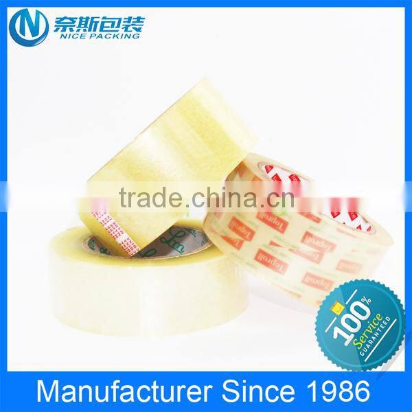 Quality Warranty Jumbo Roll Of Bopp Packing Tape Custom Size Clear Colored Super Strong Adhesive