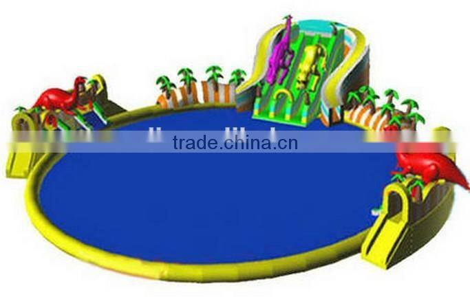 Inflatable Fun City Water Park Slides Inflatable Super Slide