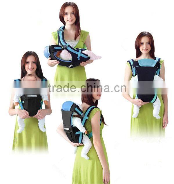 safty cotton baby carrier backpack baby sling carrier with 4 carrying method