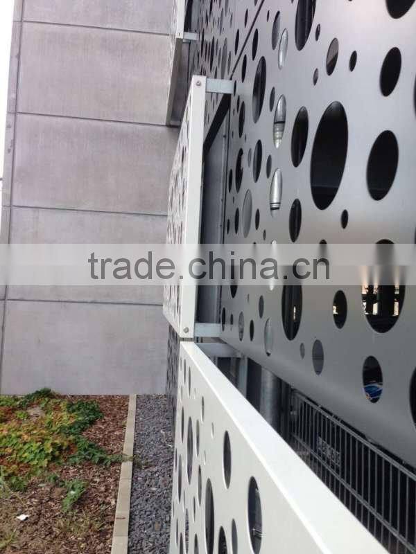 Stainless steel perforated metal sheet