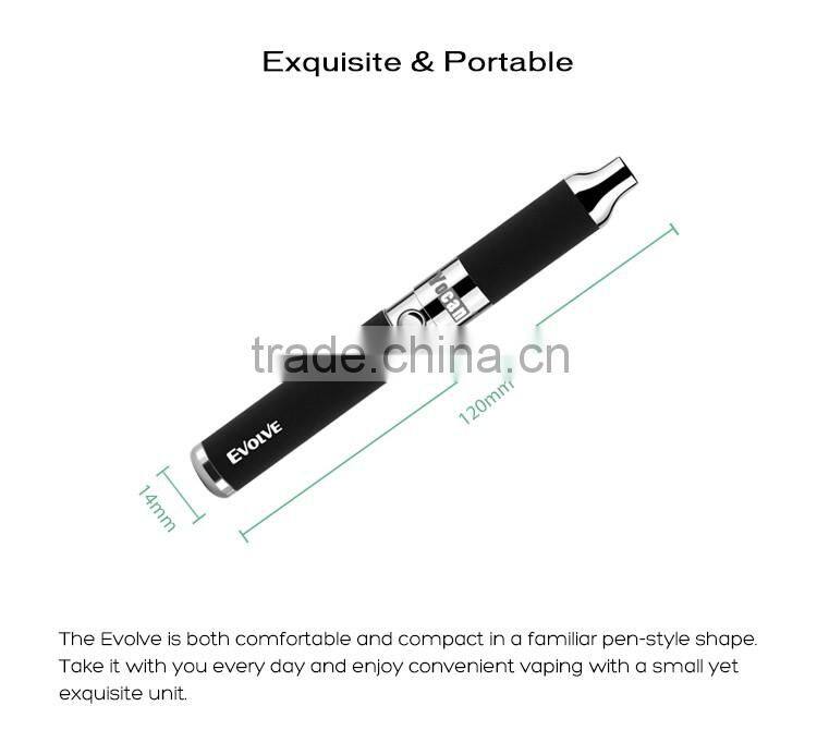 Yocan evolve plus Dual quartz coil wax vaporizer pen