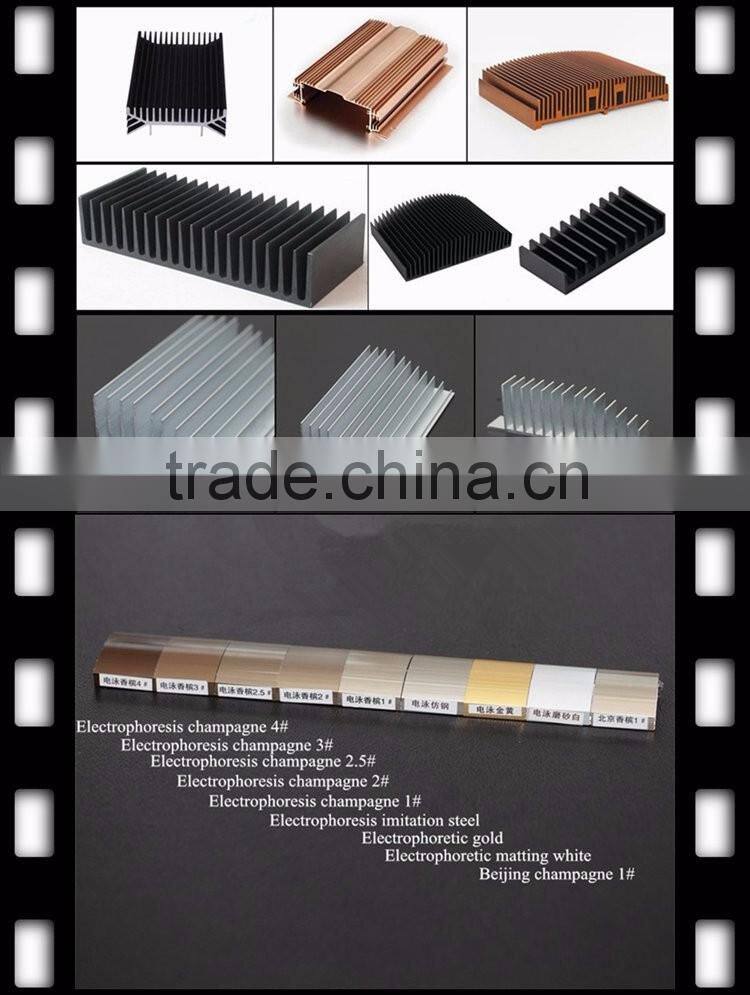 aluminum heat sink manufacturer 6063-t5
