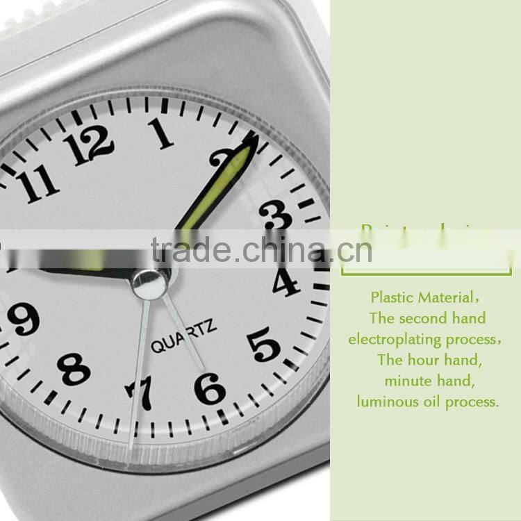 BB06702 travel alarm clock with light/selling well all over the world
