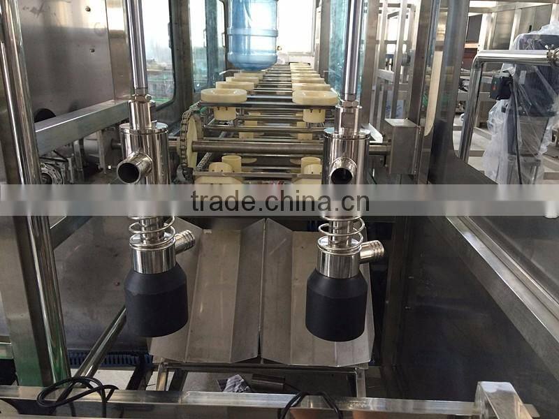 2016 5 gallon water filling washing packing machine /barreled water bottling machine