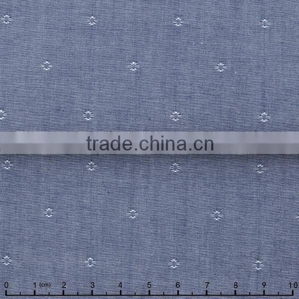 James new developed fashion dobby regular soft with floral shirting fabrics