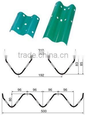 color steel W beam making roll forming machine made in China
