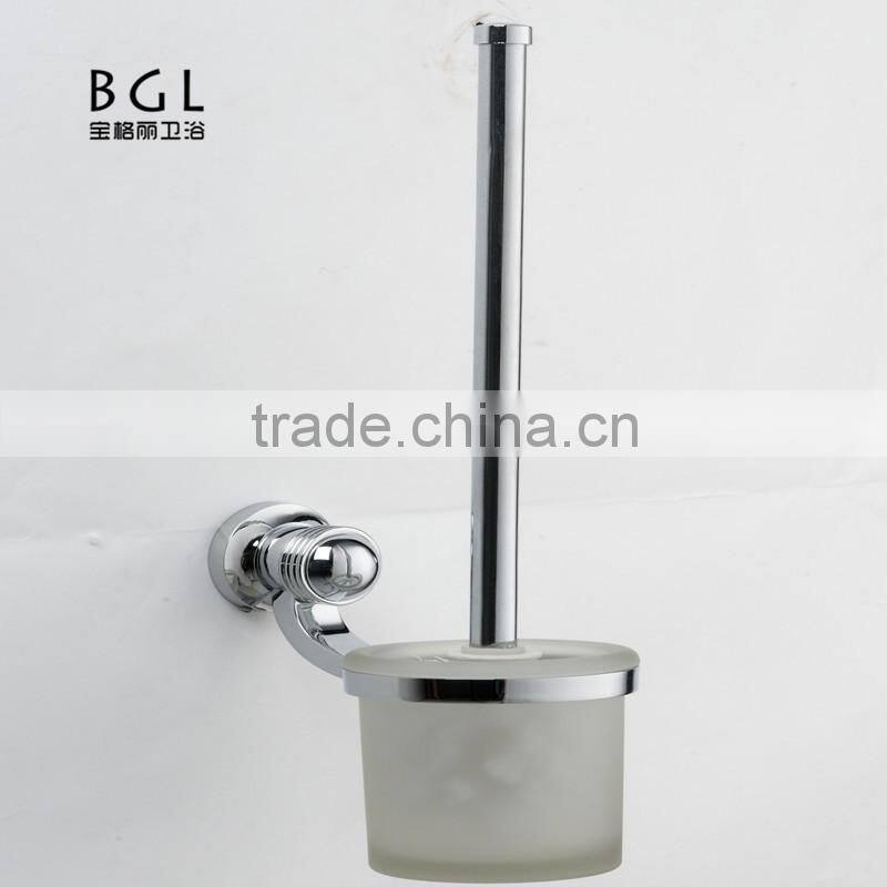 6100 simple modern design zinc alloy chrome bathroom accessories set