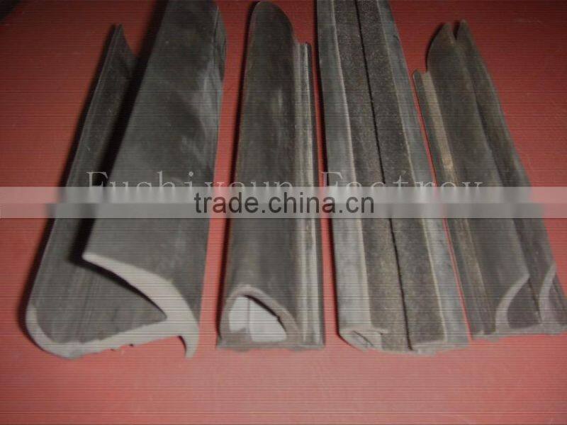 Seal Strip For Auto Window Door / Flame Retardant Viton Strip Seal / U-shaped Edge Trim Protective Seal