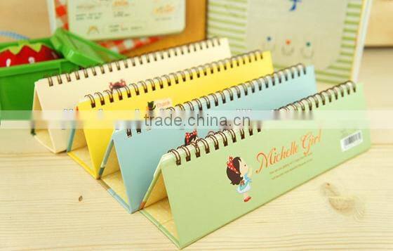 2015 promotion cheap wholesale table ,desk standing calendar