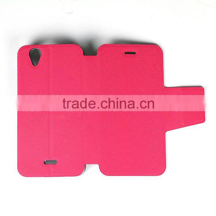 Alibaba express kickstand leather case for wiko Birdy , pu leather case for wiko Birdy