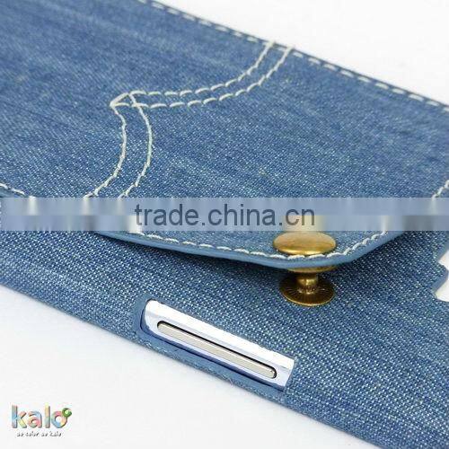 Denim Card Case for Note 2 smart phone